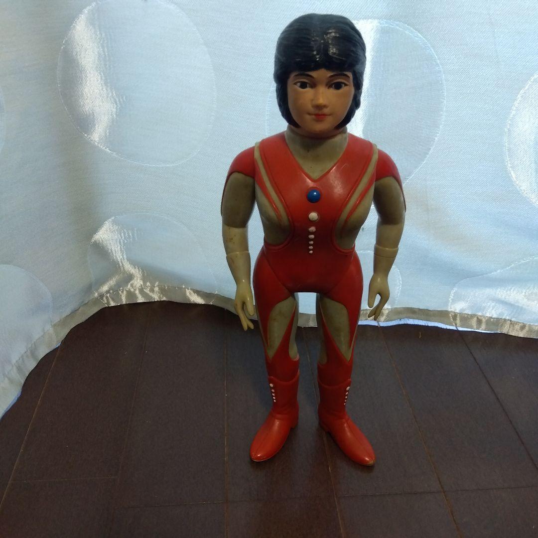 ジ*ル様 ウルトラの母　ブルマァク　ソフビ人形　 約30cmジャンク品