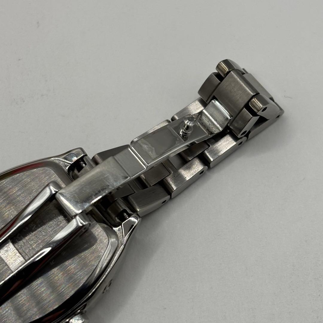 稼働品☆電波ソーラー☆箱付　SEIKOセイコールキア　トノー型　レディース腕時計