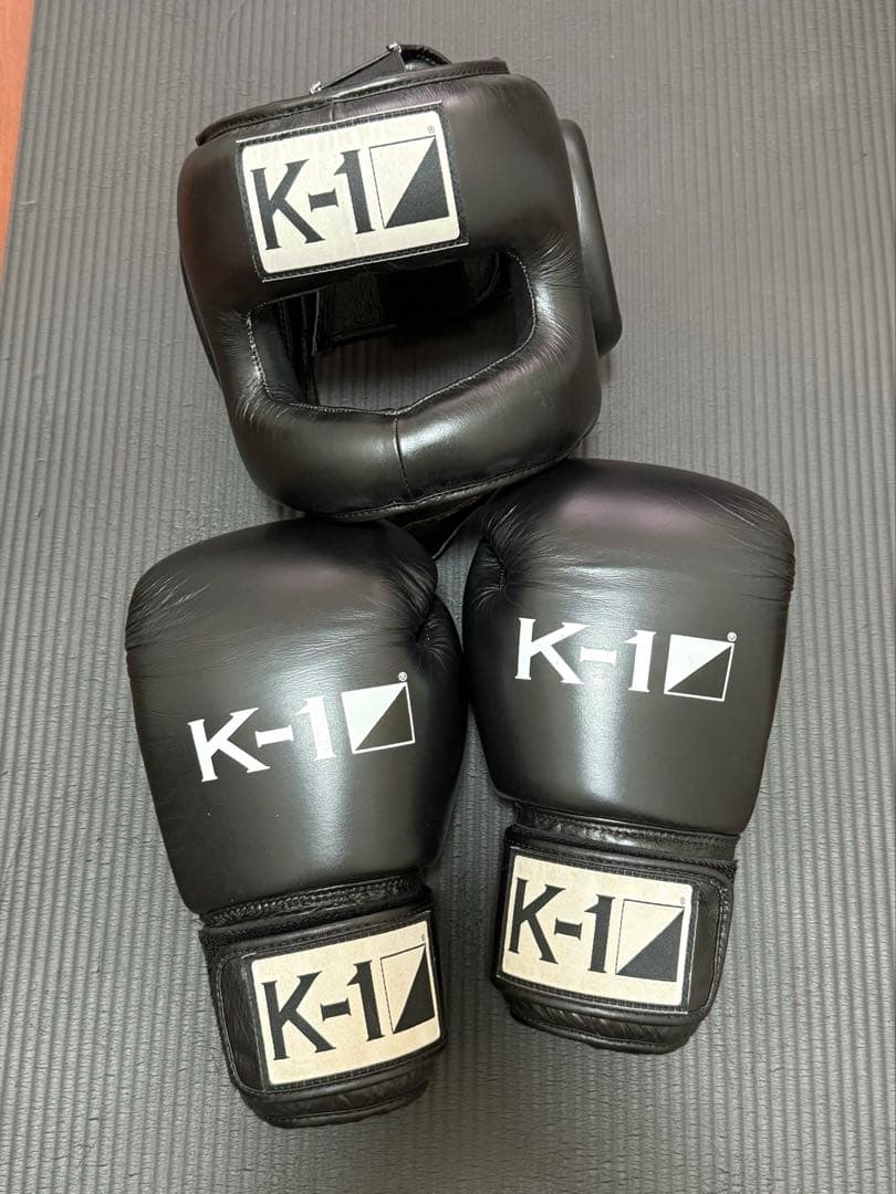 k-1アマチュア公式ヘッドギア&グローブセット