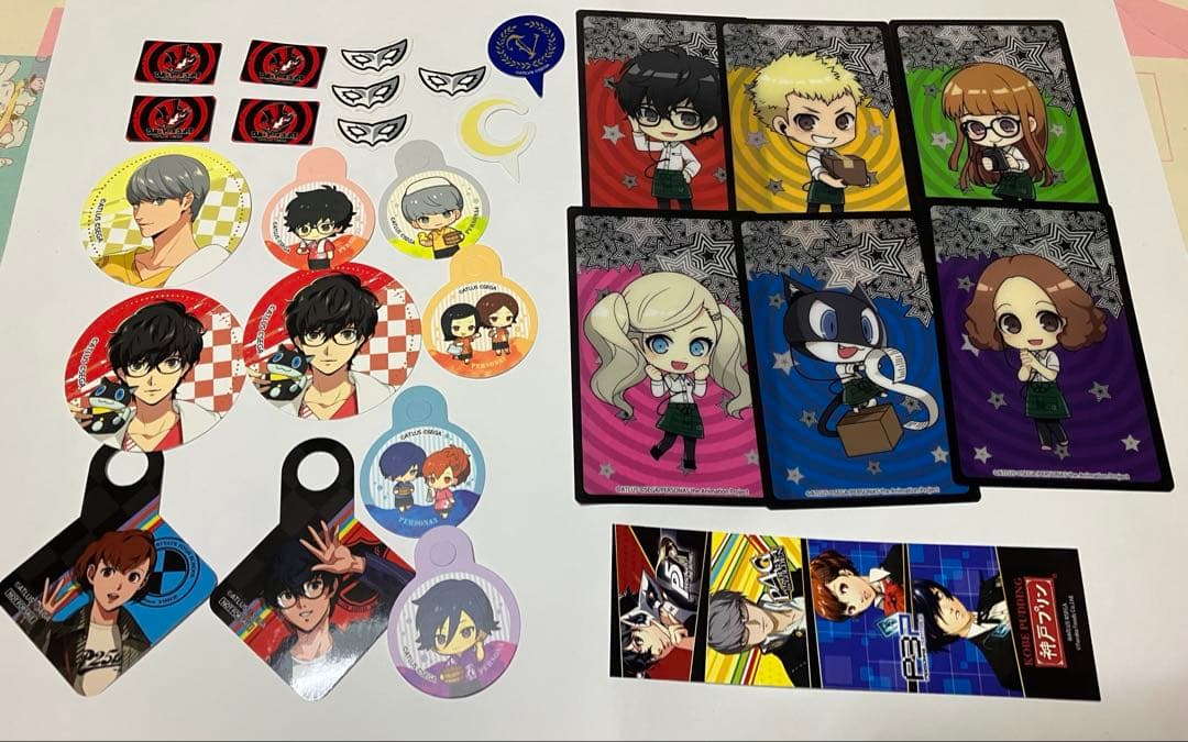 ペルソナ5 他 ポスカ、コースター類