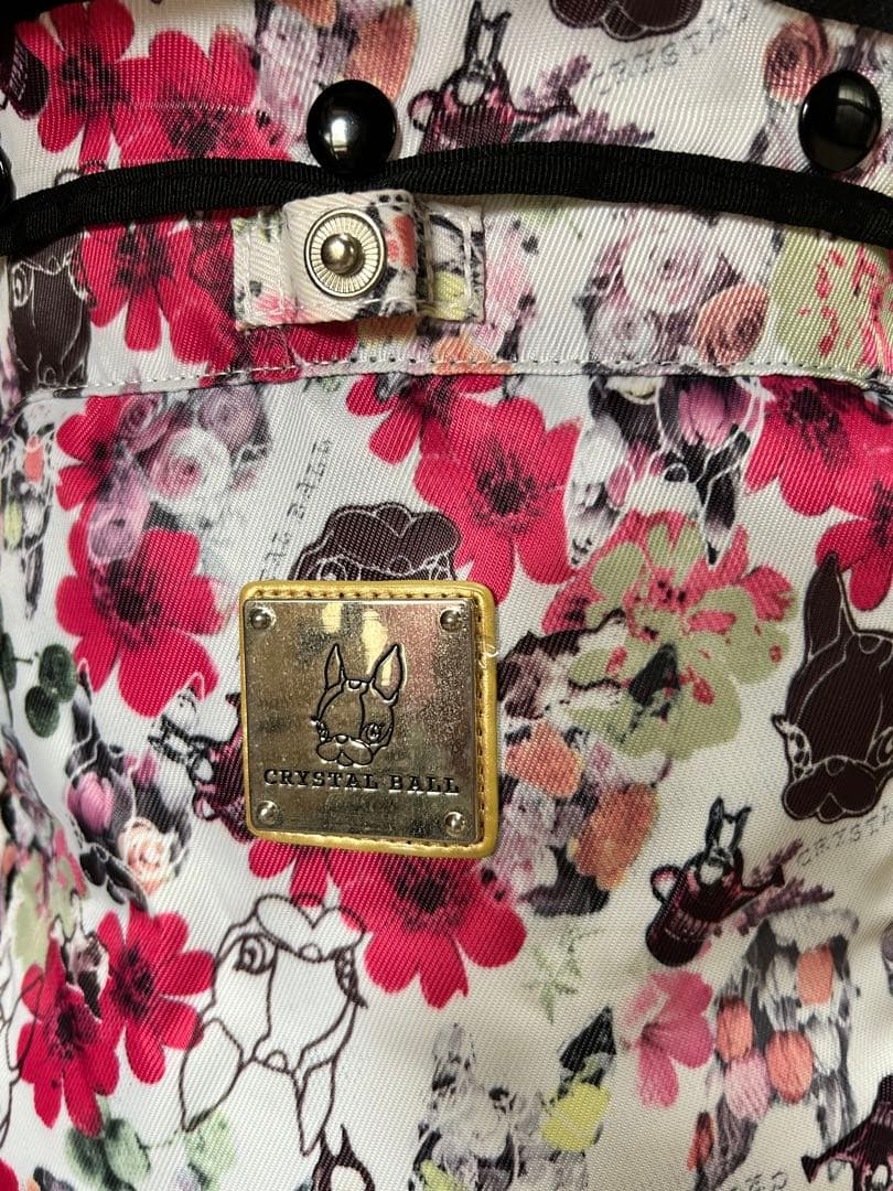 CRYSTAL BALL 花柄ペットカート