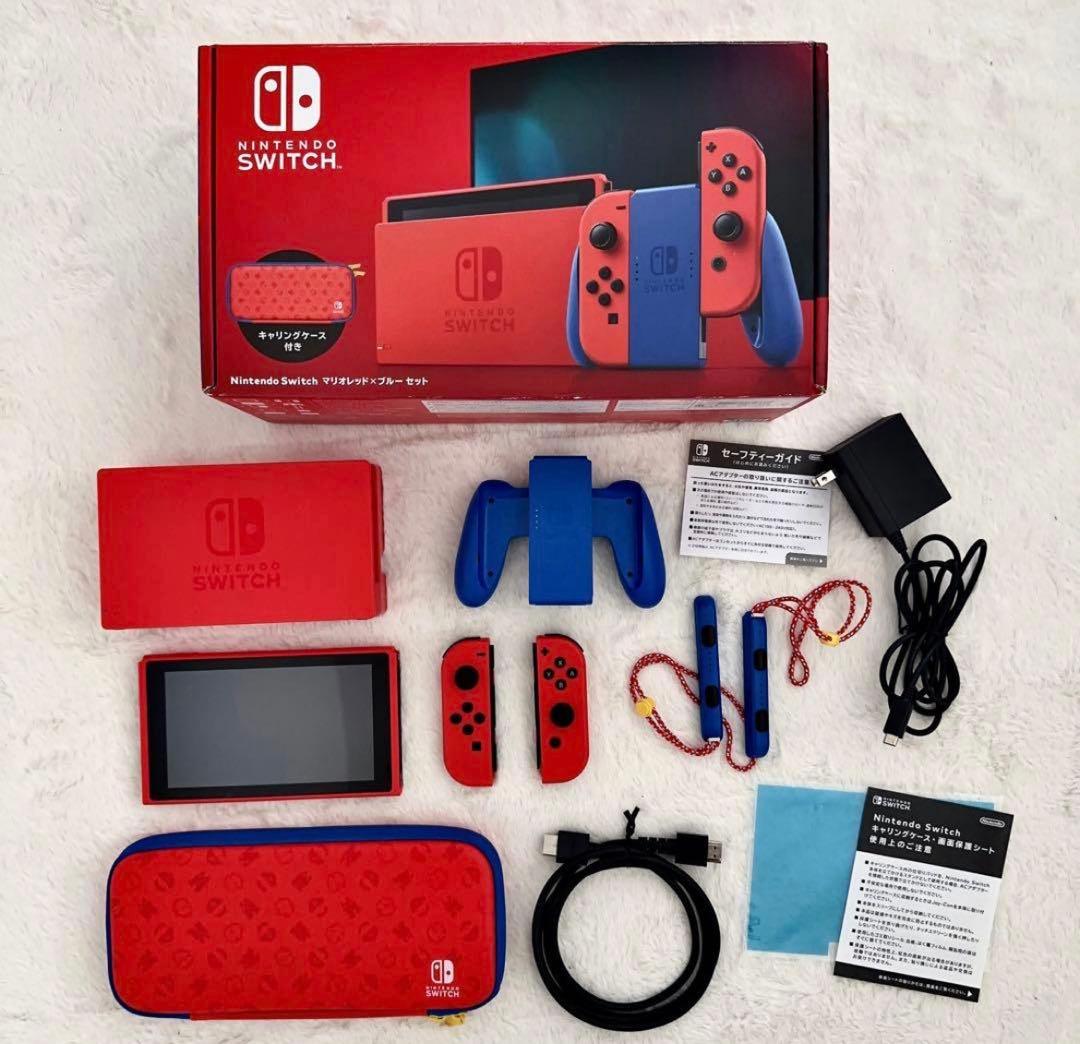 Nintendo Switch マリオ マリオレッド×ブルー