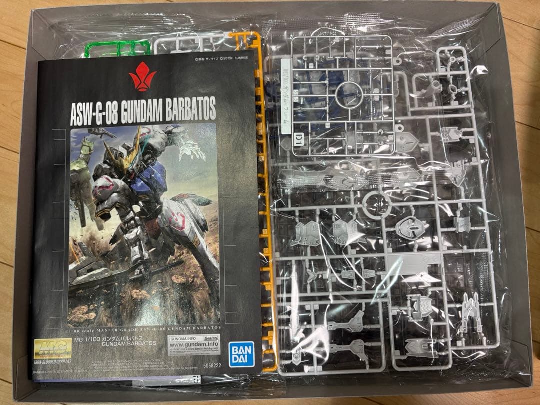 新品　MG ガンダムバルバトス　鉄血のオルフェンズ+ デカール