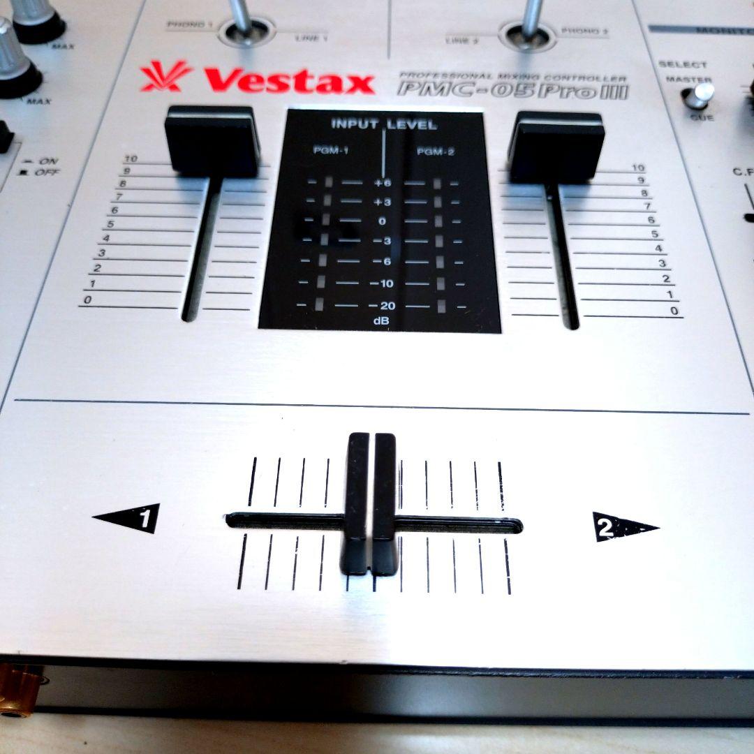 動作確認:メンテ済 Vestax PMC-05Pro III DJミキサー