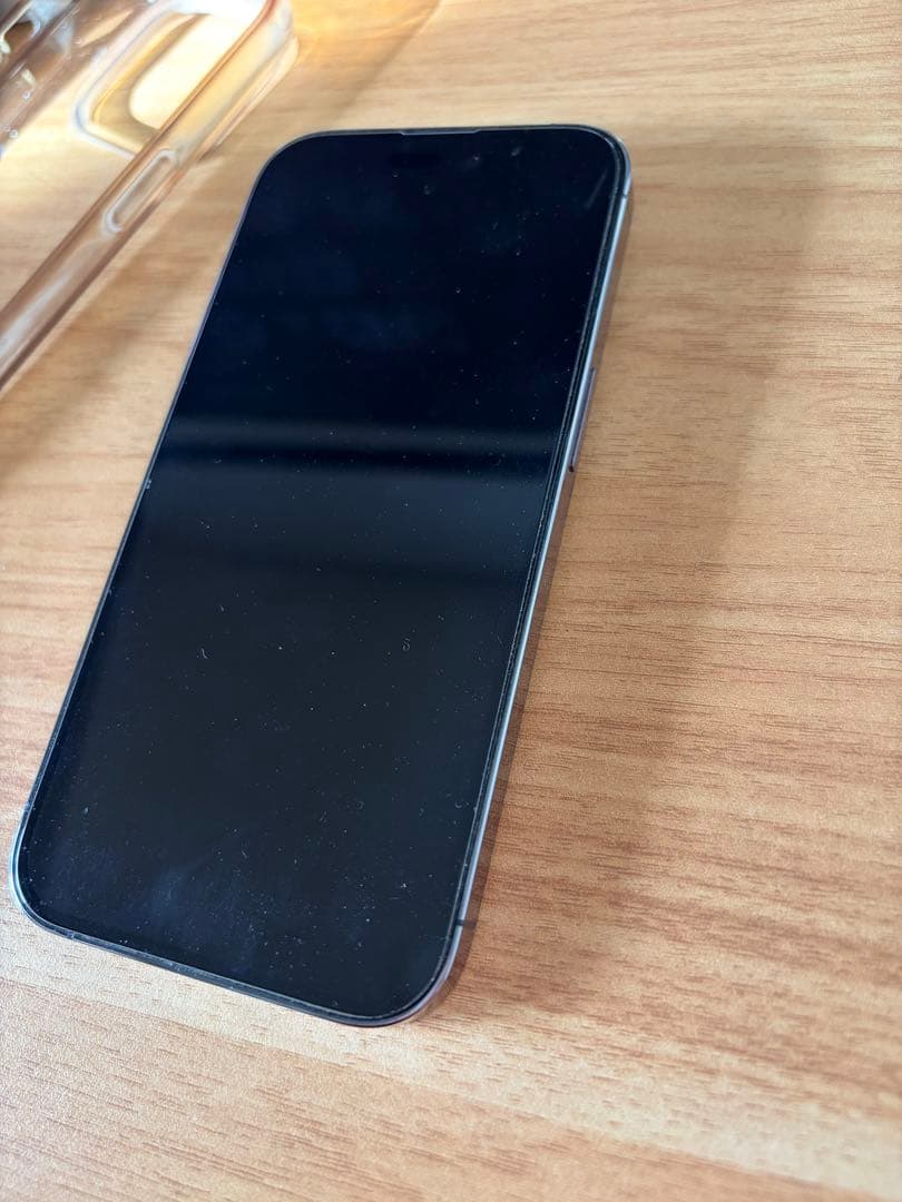 【美品】simフリー iPhone 14pro 256GB ディープパープル