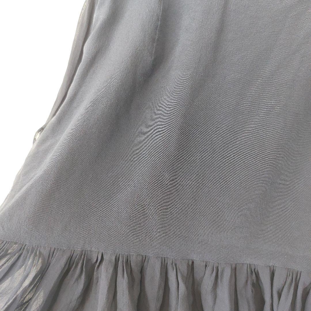 【シルク】Christian Dior paris　膝丈スカート　希少デザイン