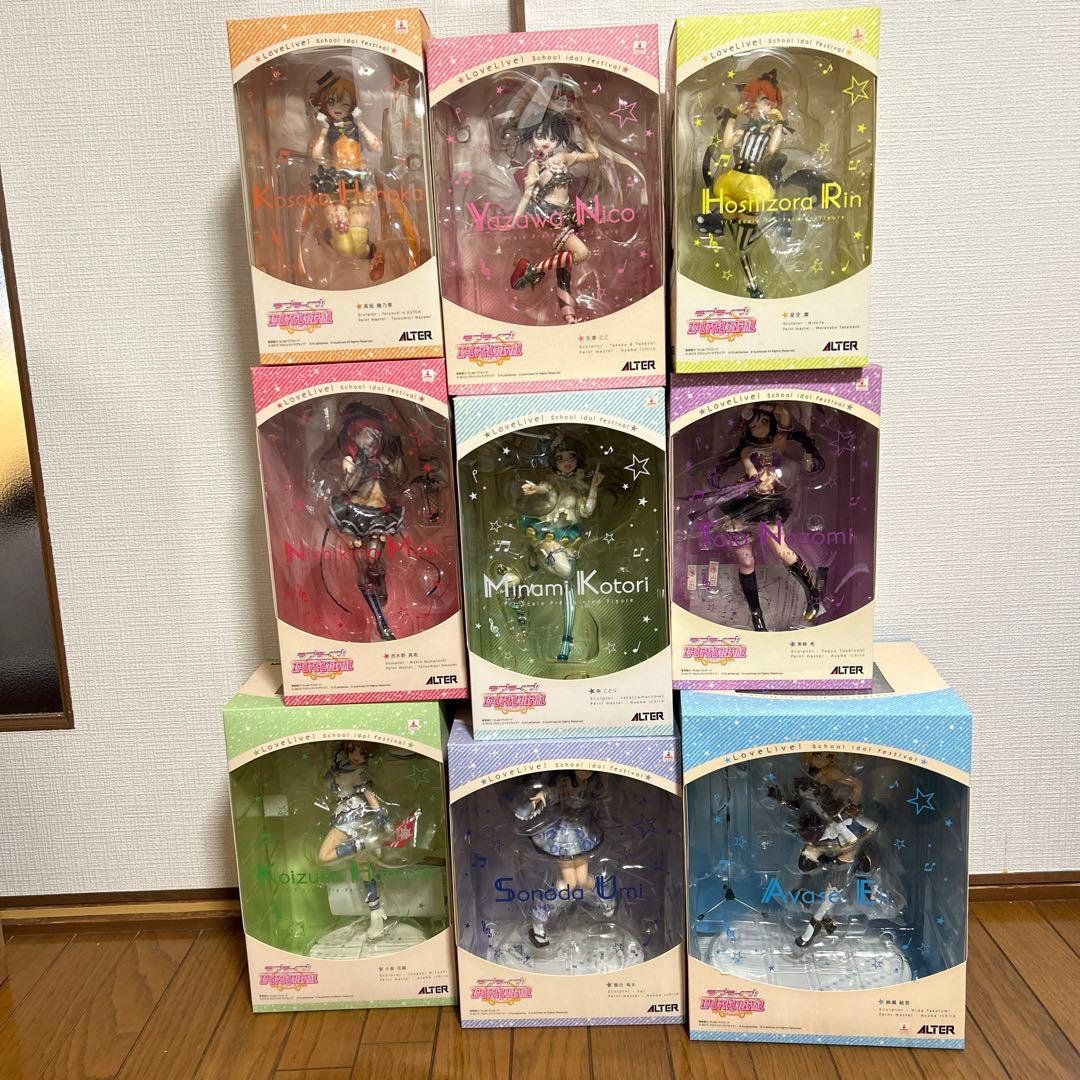 ラブライブ　μ'sフィギュア　セット