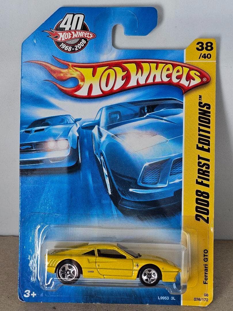 ホットウィール、フェラーリ 288GTO （黄）