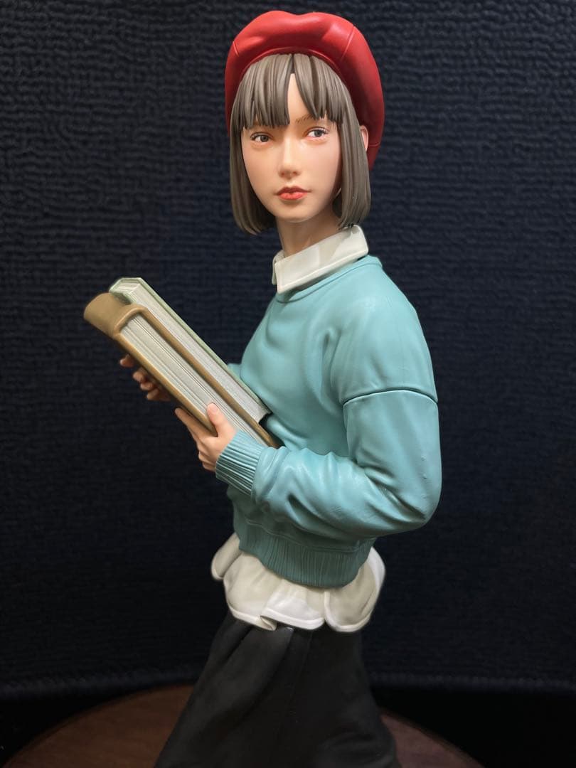 1/6 オリジナルガレージキット 本を運ぶ女性 完成品