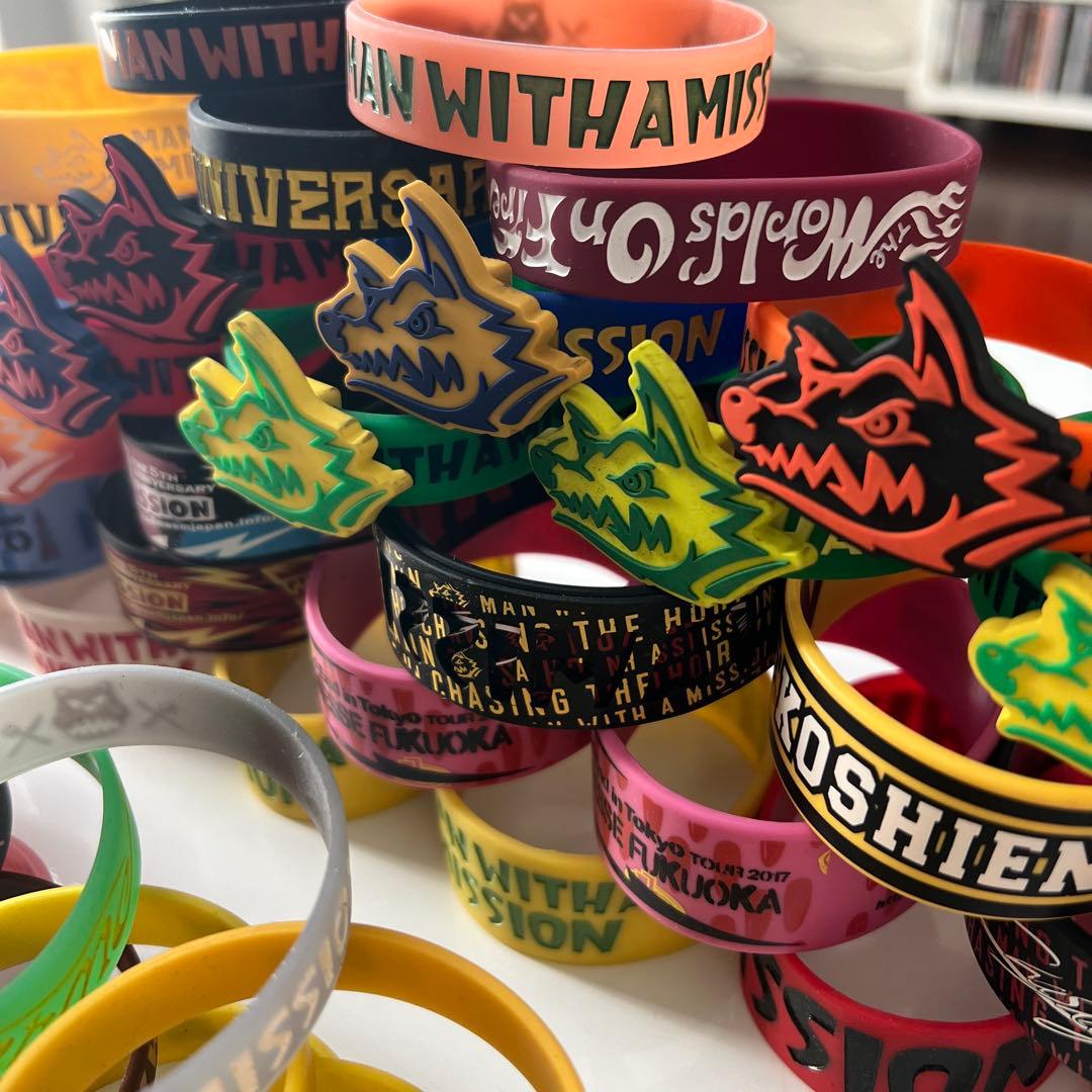 マンウィズ ラバーバンド 54個セット 無料特典グッズ付き