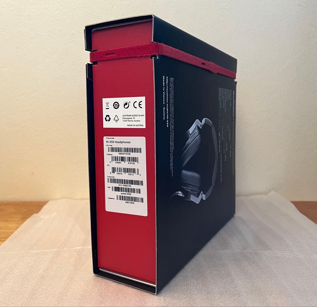 【新品・未開封品】Austrian Audio Hi-X55 密閉オーバーイヤー