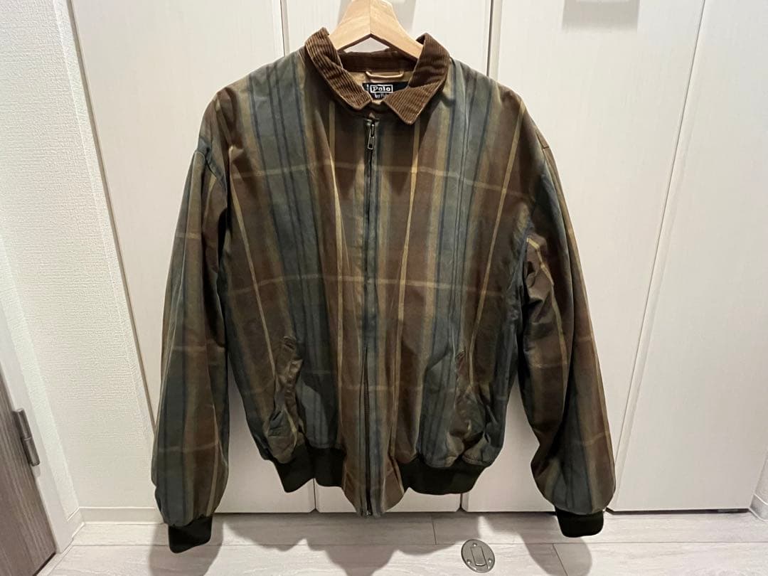 ラルフローレン　オイルドジャケット