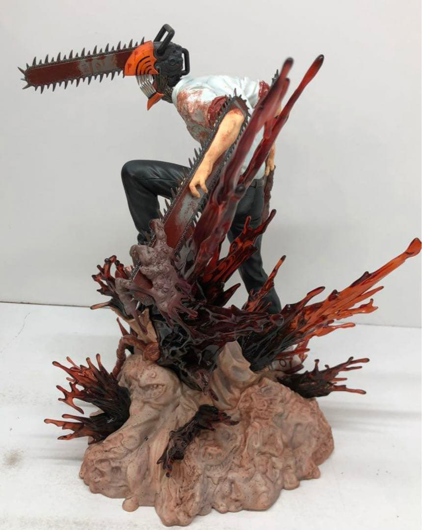 チェンソーマン 一番くじ　フィギュア 渋スク　リペイント　KK