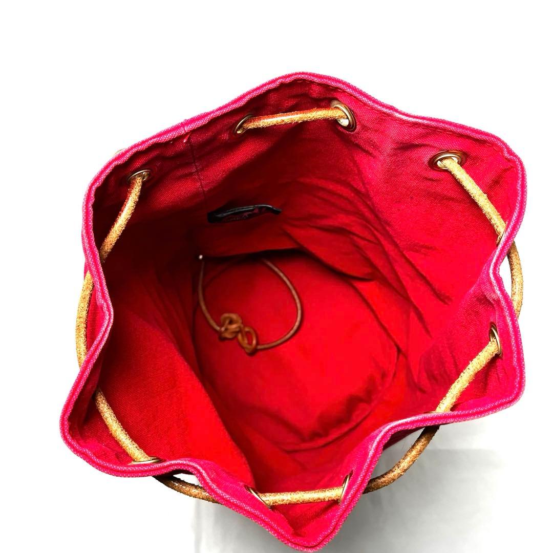 エルメス HERMES ポロションミミル PMバッグ レッド
