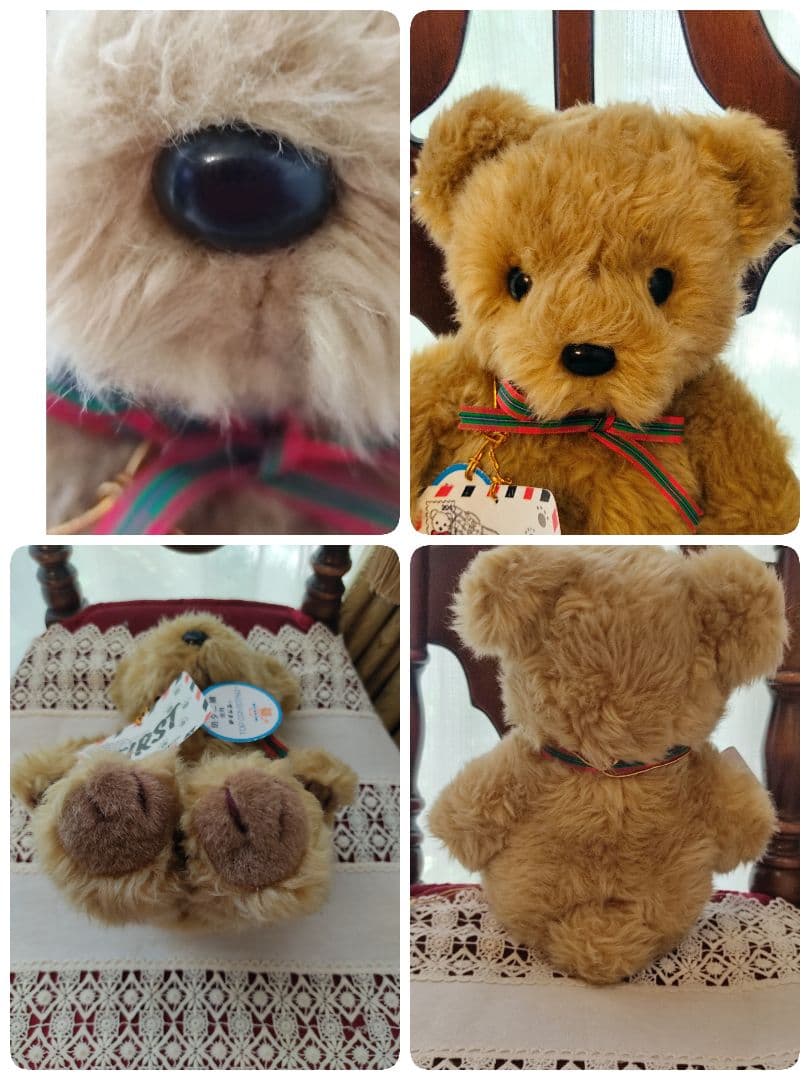 ファースト ファースト社　テディベア　クマ　 昭和　レトロぬいぐるみ