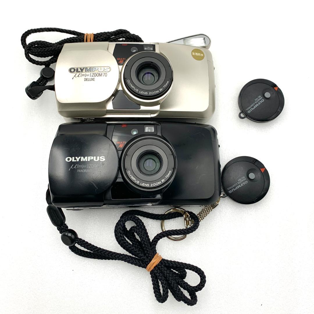 オリンパス μ ZOOM カメラ 2点セット まとめ売り部品取り用　250531