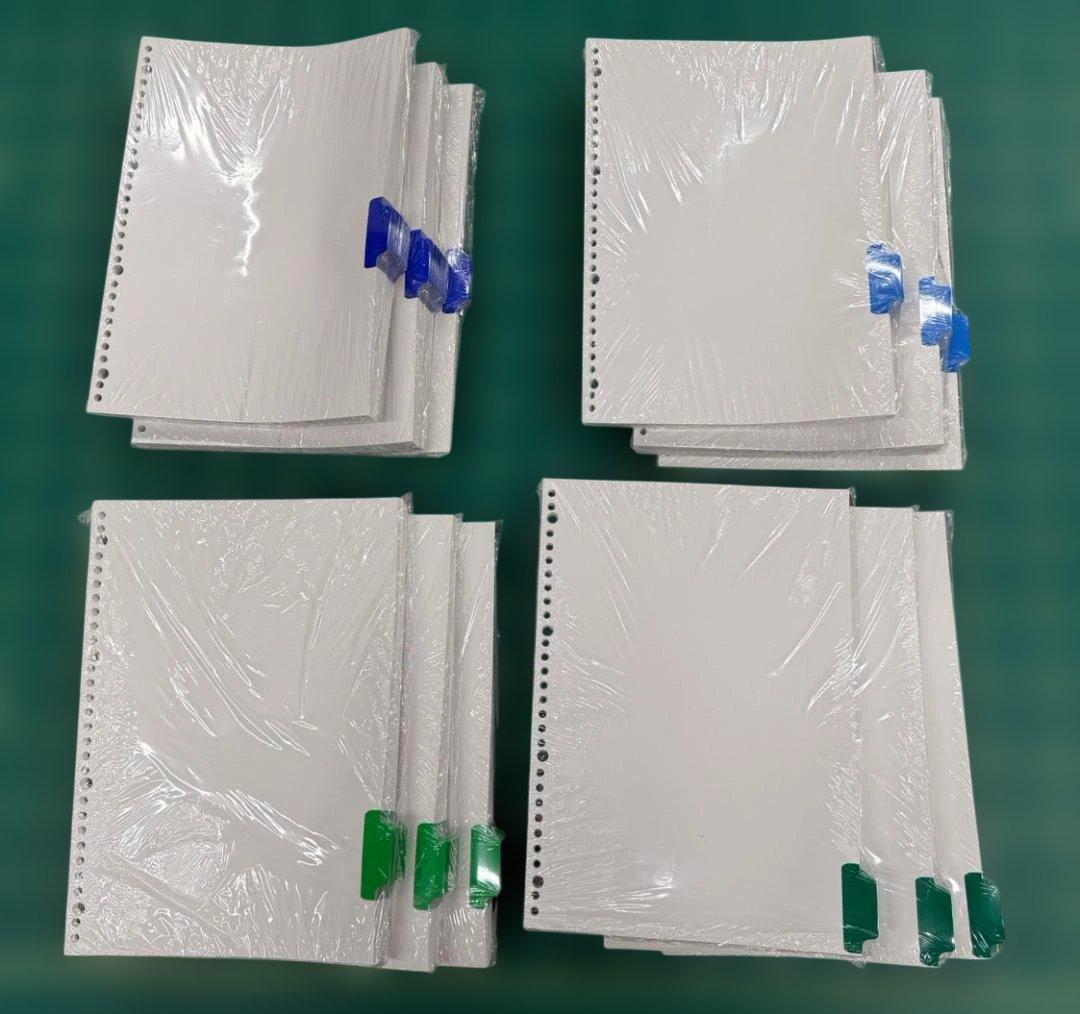 【300セット+α】　マルマン ラミネートタブインデックス A4 30穴 8山