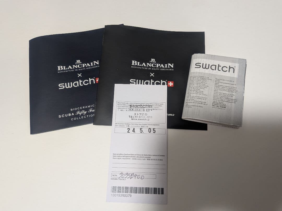 【Swatch】OCEAN OF STORMS SO35B400