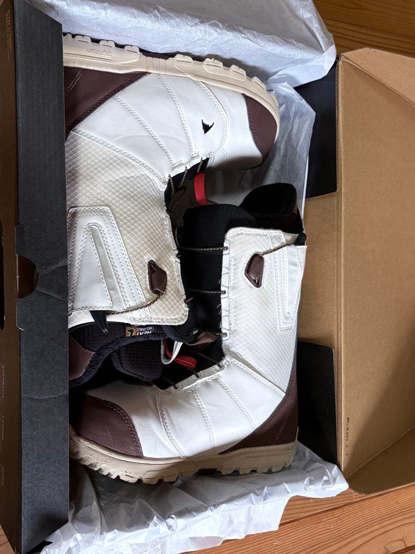 田*中様 BURTON MOTO スノーボードブーツ ホワイト/ブラウン