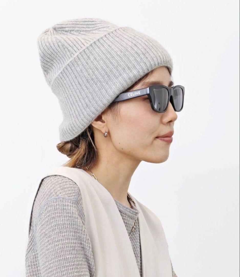 新品L'Appartement 【LANEUS/ラネウス】 BEANIE グレー