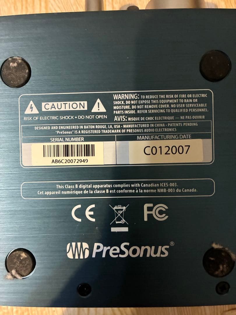 PreSonus AudioBox iOne オーディオインターフェイス