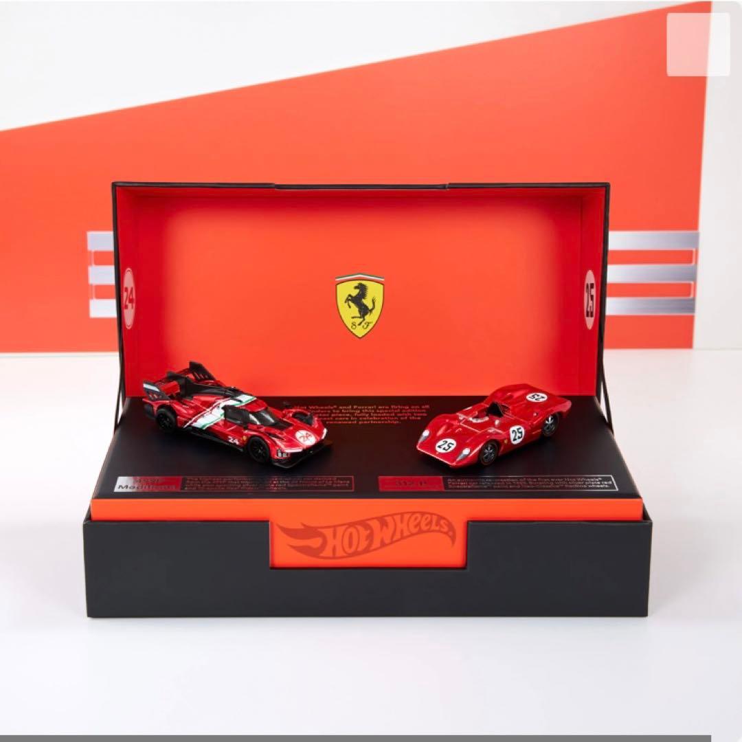 ミニカー Hot Wheels Ferrari Heritage Set
