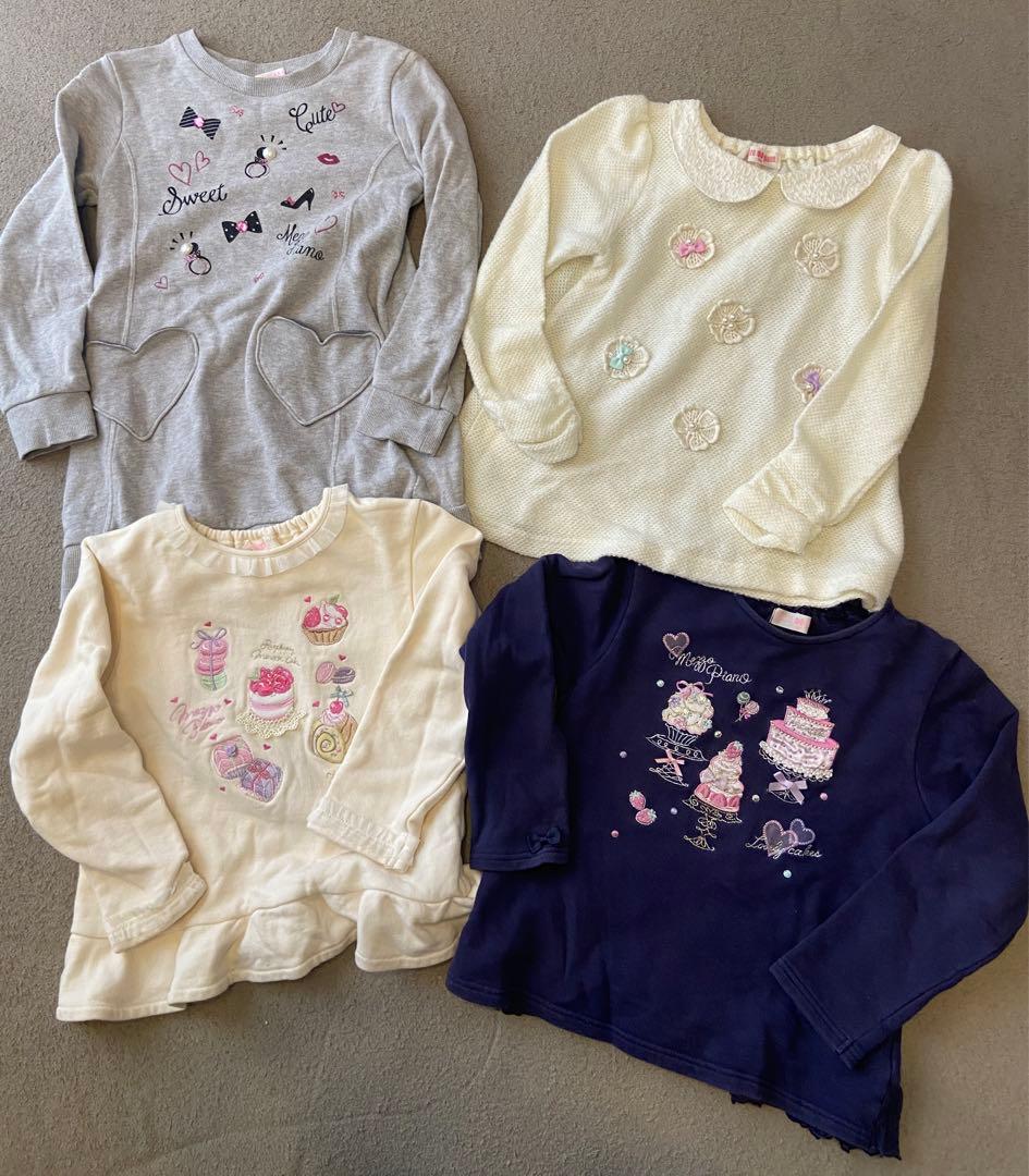 T*a様 メゾピアノ　トレーナー セーター ロンT ショーパン 秋冬 17点 1