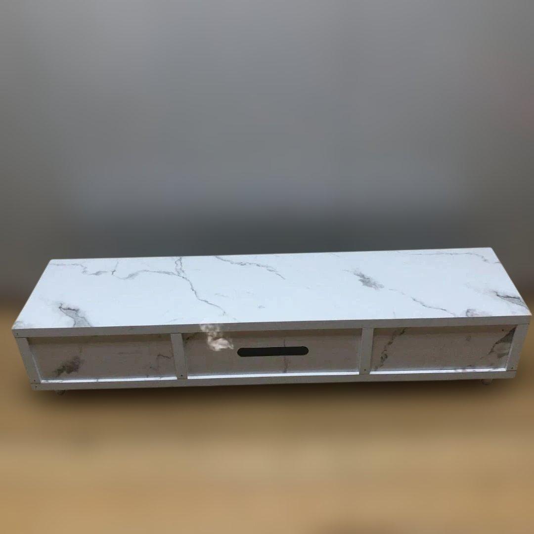 送料無料 大理石調 テレビボード ローボード TV台 88165-5-005