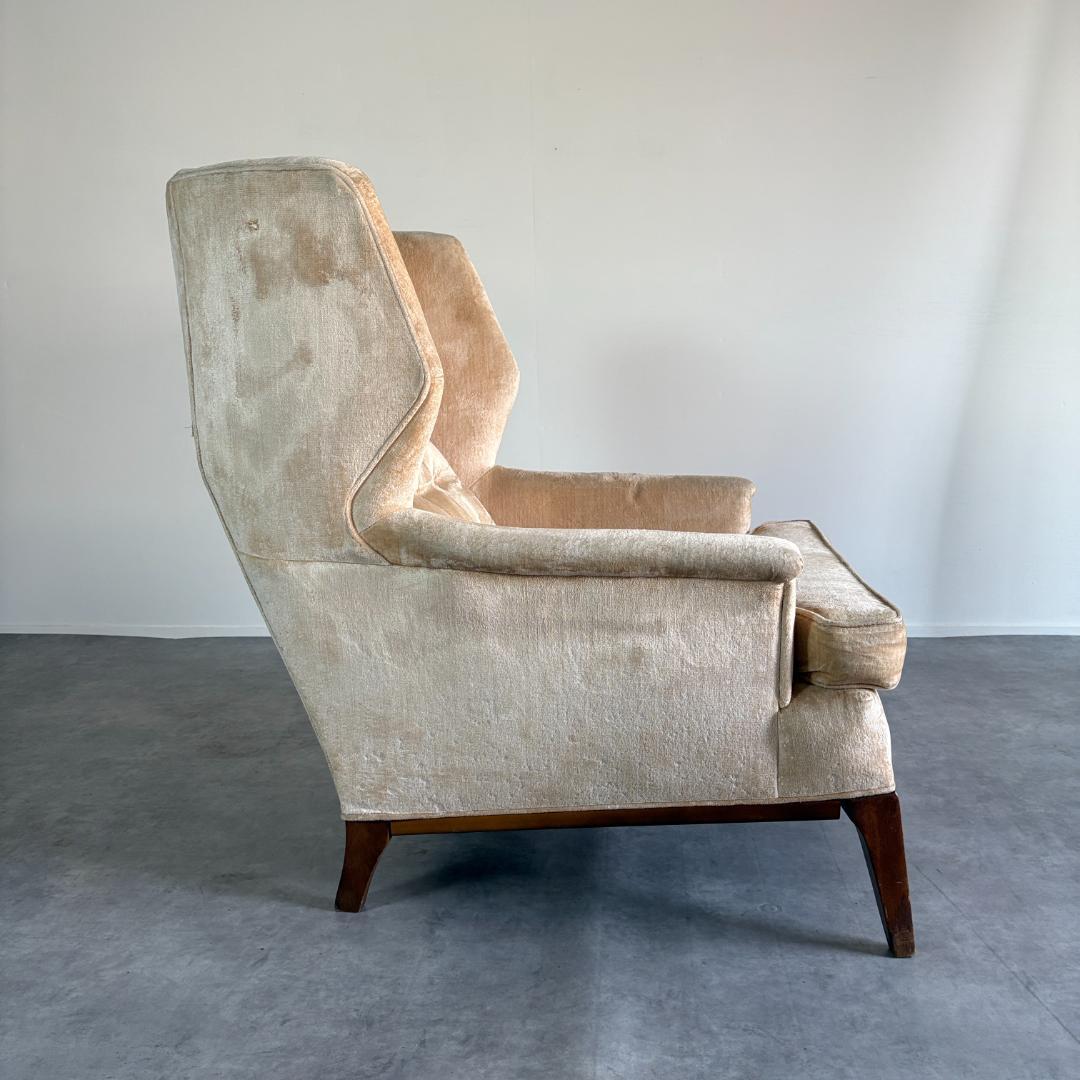 ヴィンテージ　ウイングバックチェア