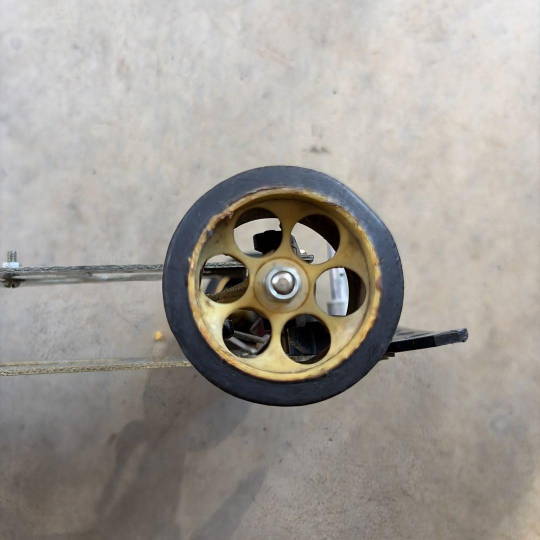 タミヤ 1/12 ポルシェ シャーシ (当時物)