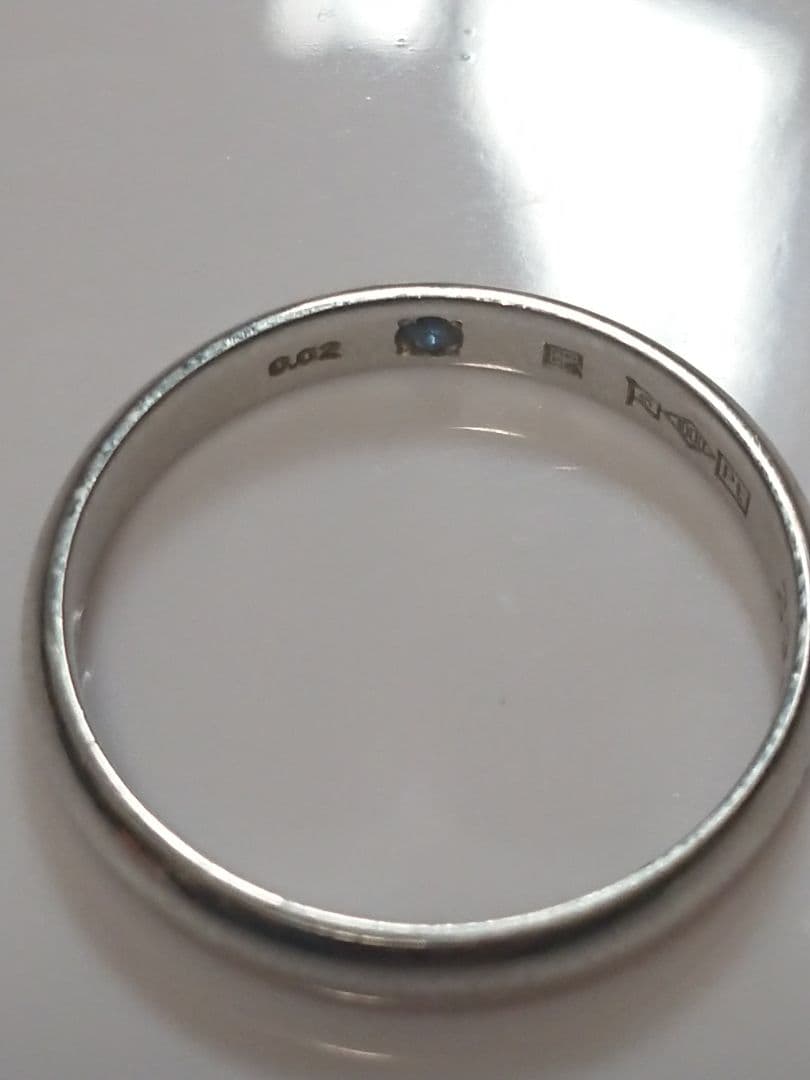 プラチナリング pt1000 5g (訳あり)