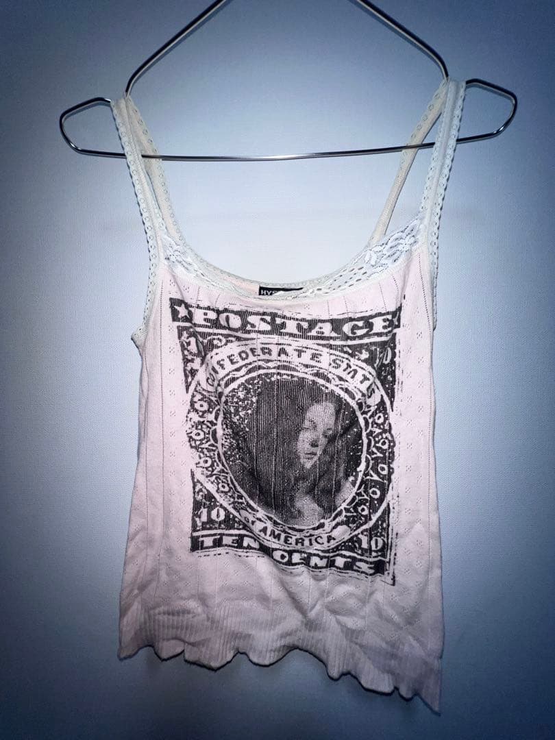 Hysteric glamour レア　ニット　レースタンクトップ