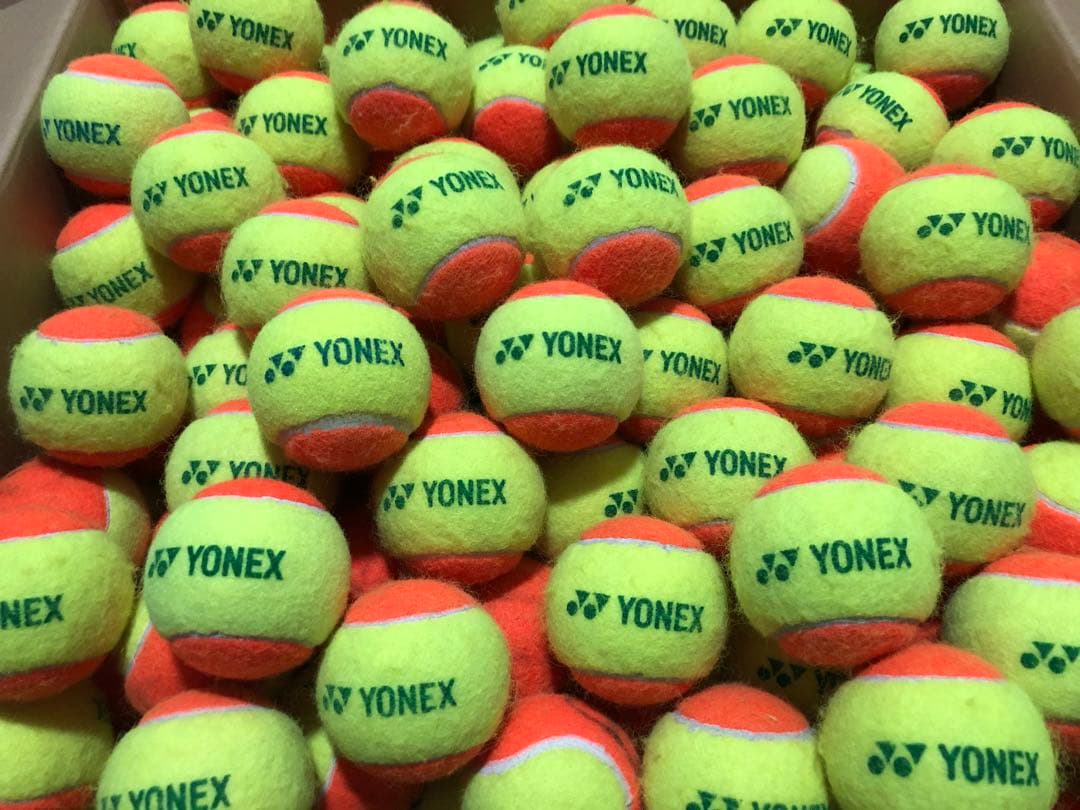 即日発送　中古硬式テニスボール オレンジボール150球　ジュニア用