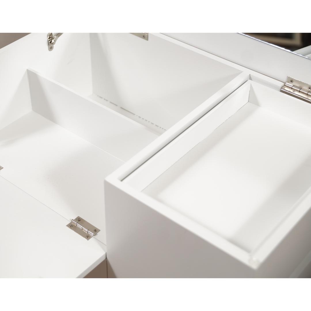 フォロー割【新品】たっぷり収納 コスメワゴン　お洒落 ドレッサー