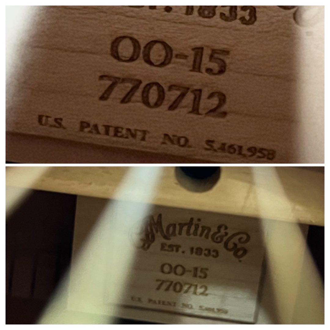 極美品 ケース付 Martin&Co. マーチン 00-15 マホガニー