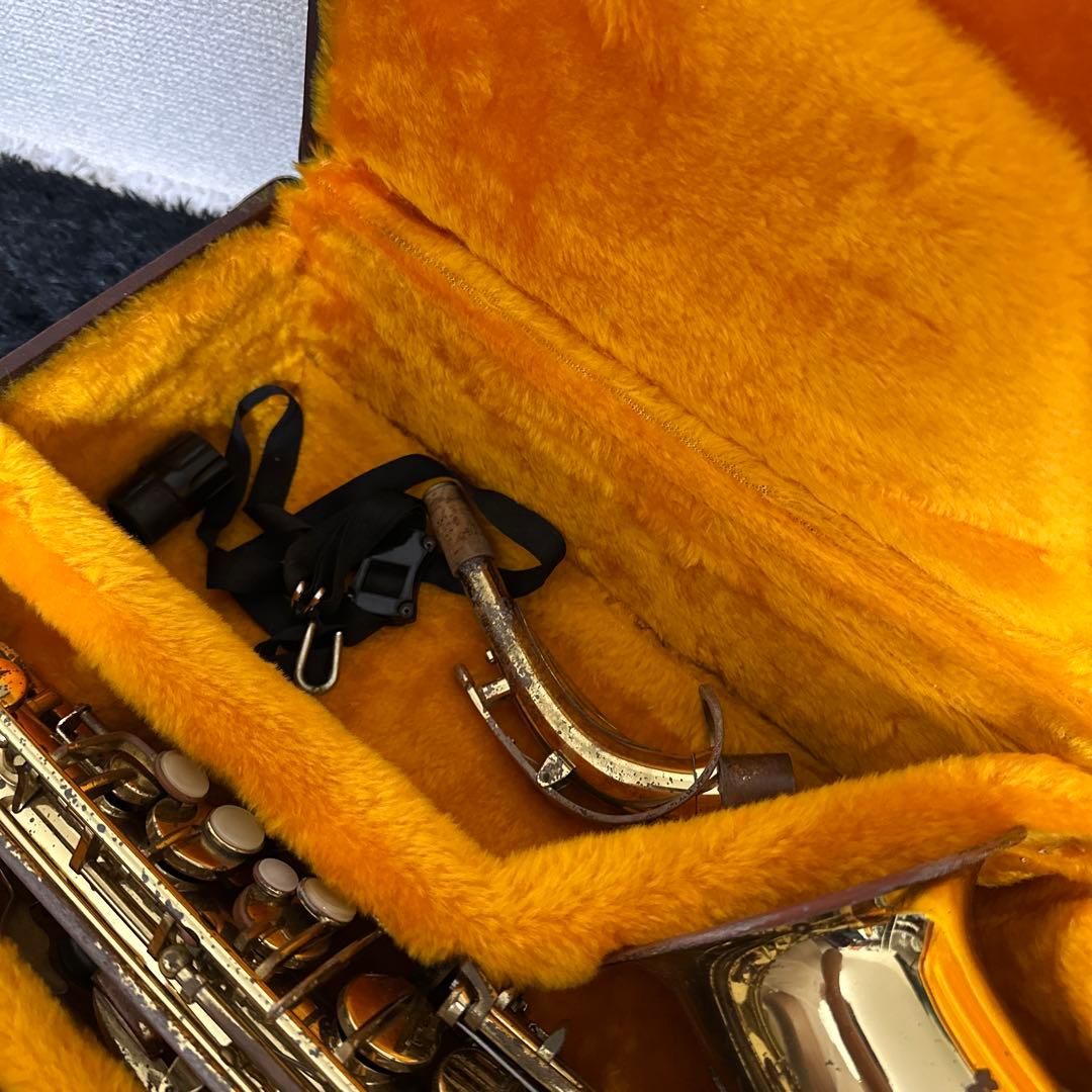 ビンテージ Splendor アルトサックス 管楽器 ケース等 付属