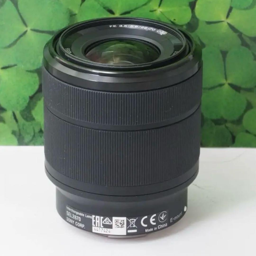 【美品】Sonyソニー⭐️FE 28-70mm フルサイズ対応 標準レンズ 黒