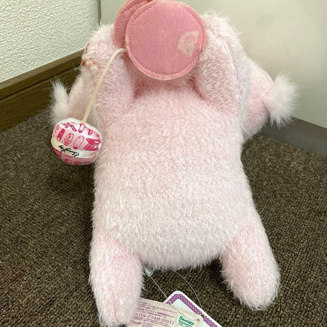 サンリオ　チャーミーキティ　スーパーDXパフ付ぬいぐるみ　コスメデザイン　レトロ