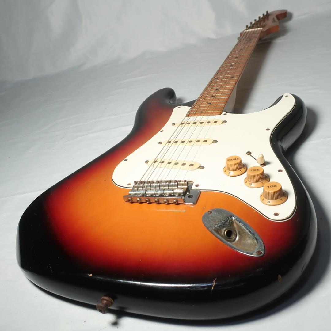 Passion ストラトキャスタータイプ エレキギター 3トーンブラウン