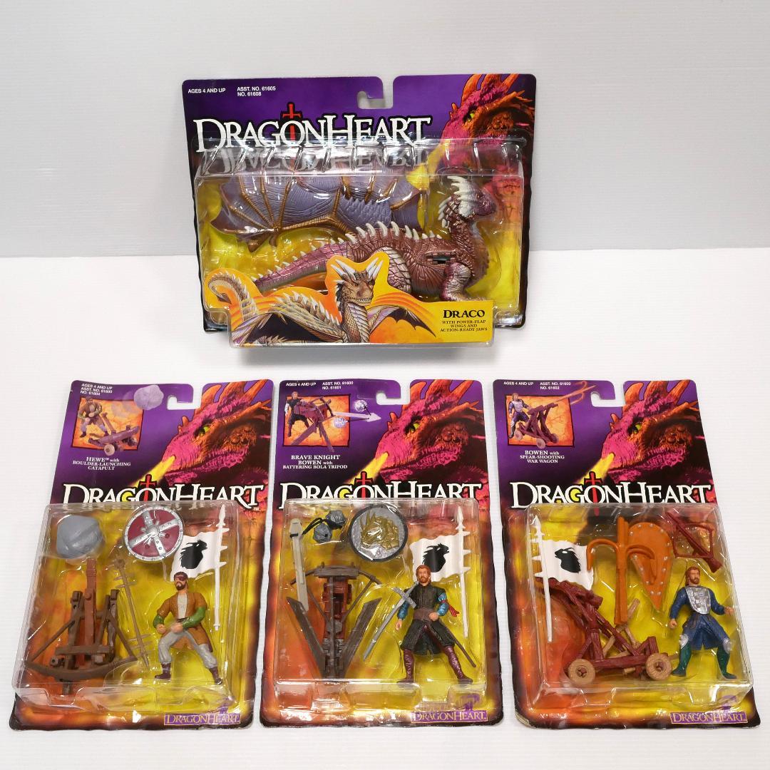 「ドラゴンハート」アクションフィギュア４種（Kenner／ケナー製）