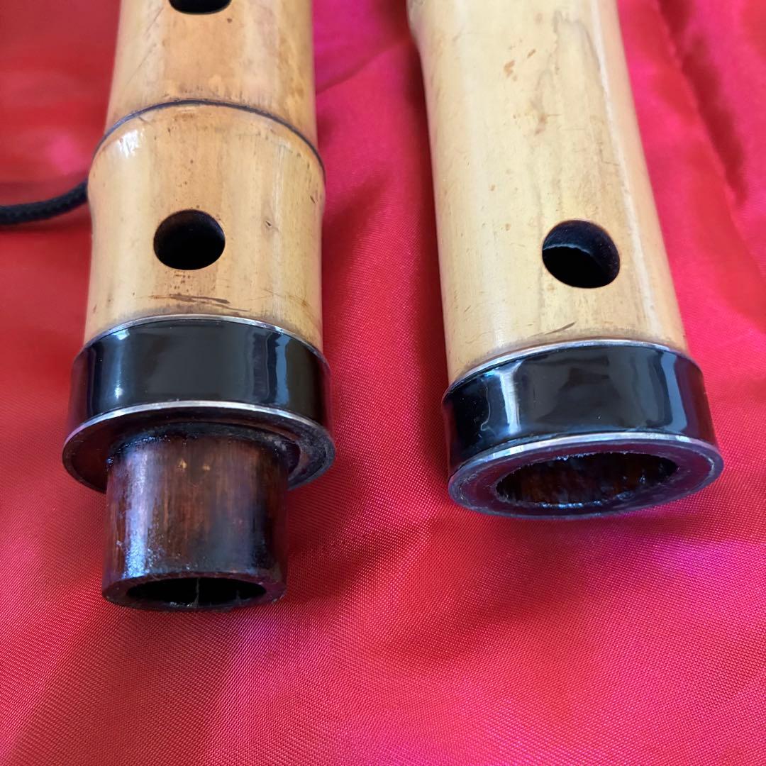 尺八　銘　秀童　２印　琴古流