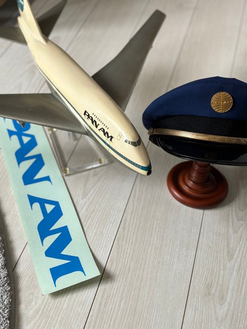 PAN AM ヴィンテージ 747SP 飛行機模型 社内展示用 全長55センチ！