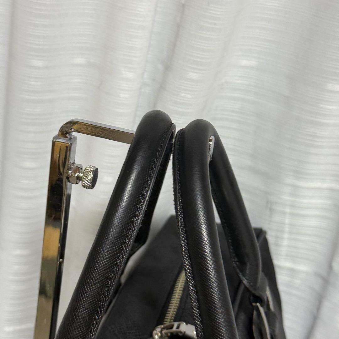 ⭐️極美品⭐️ペッレモルビダ　キャピターノ　レザー　ブラック　　ビジネスバッグ