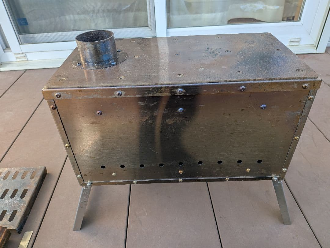 MOON LENCE 薪ストーブ 二次燃焼 耐熱ガラス窓