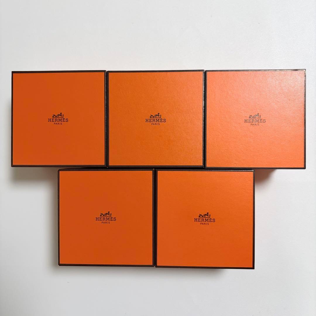 エルメス　時計ケース　空箱　5個セット　木製