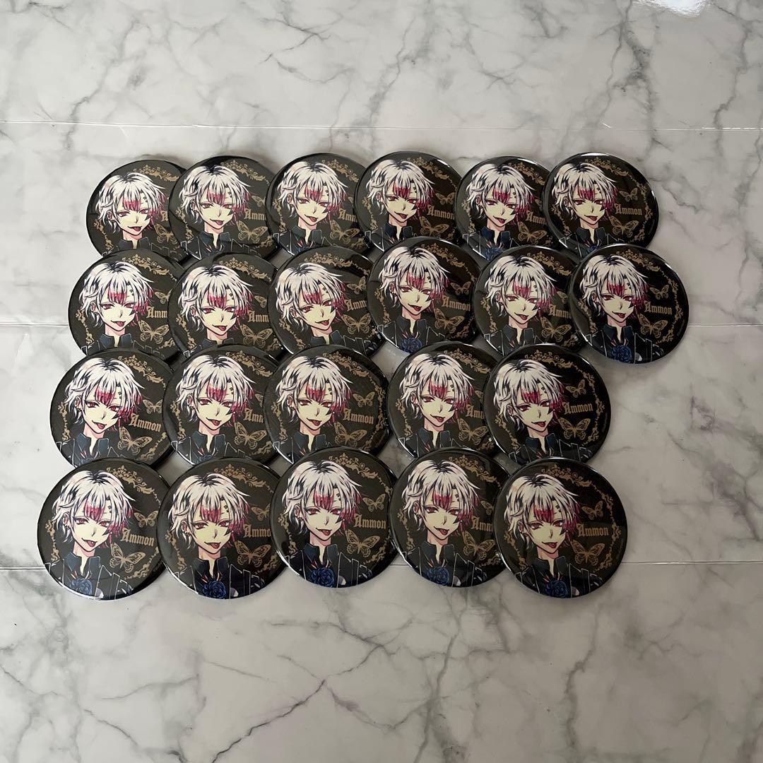 あくねこ　アモン　缶バッジ