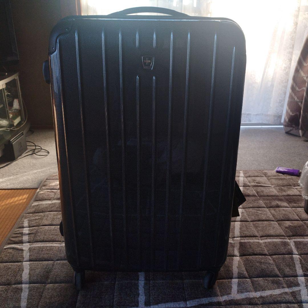 swiss mobility ブラックハードシェルキャリーケース 5-7泊用