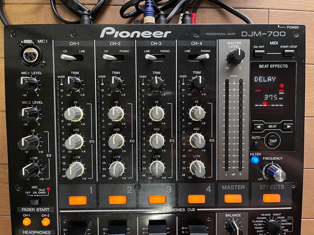 メンテナンス済み　美品　Pioneer DJM-700 フィルター装備