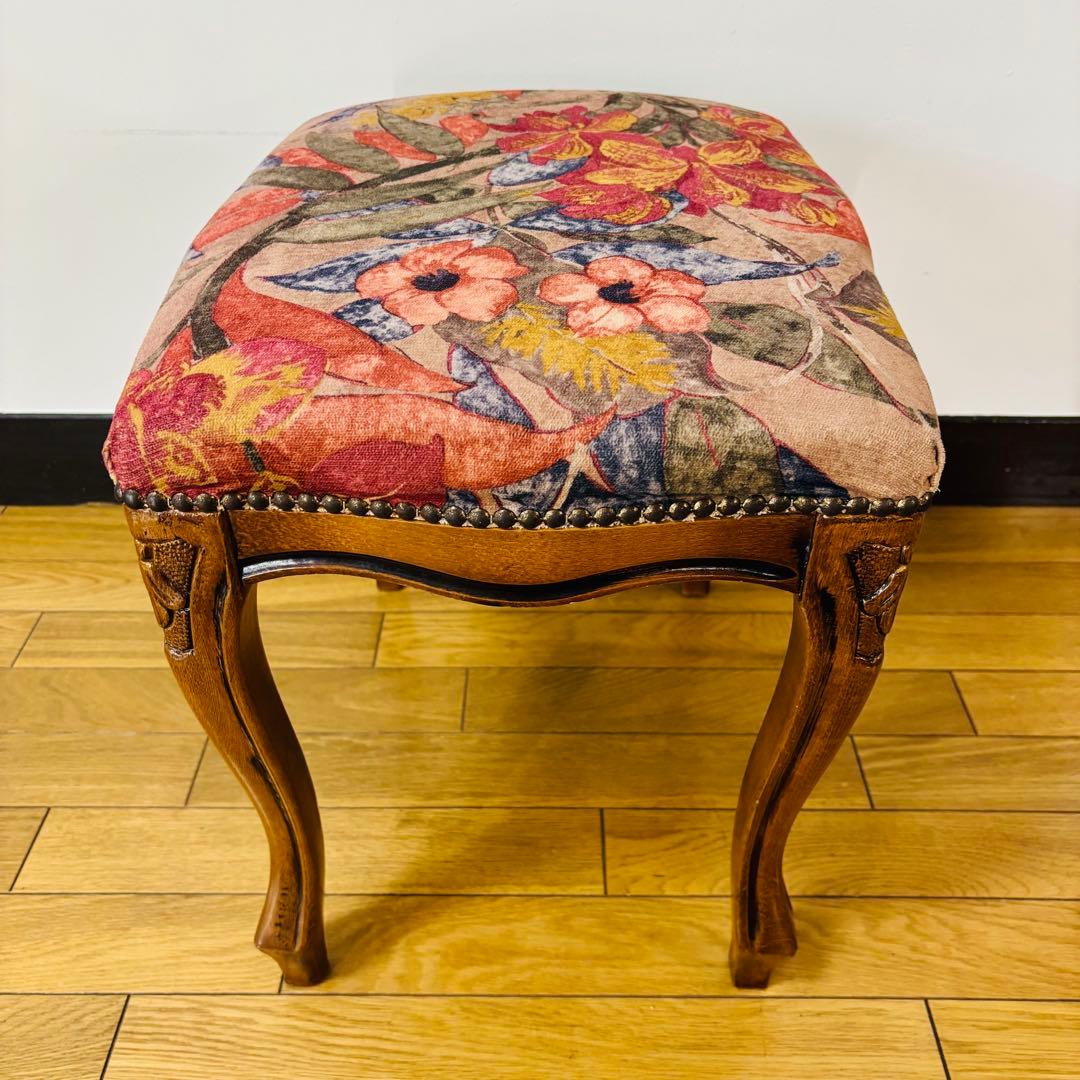 【美品】 金華山　スツール　オットマン ヨーロッパ　送料込み