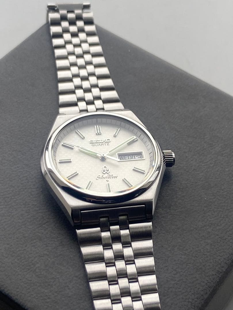 セイコー SEIKOシルバーウェーブ　希少モデル　アンティーク　キズ無し極美品
